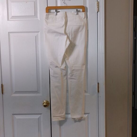 Old Navy White Pixie dress pants Sz 4 - Picture 4 of 6